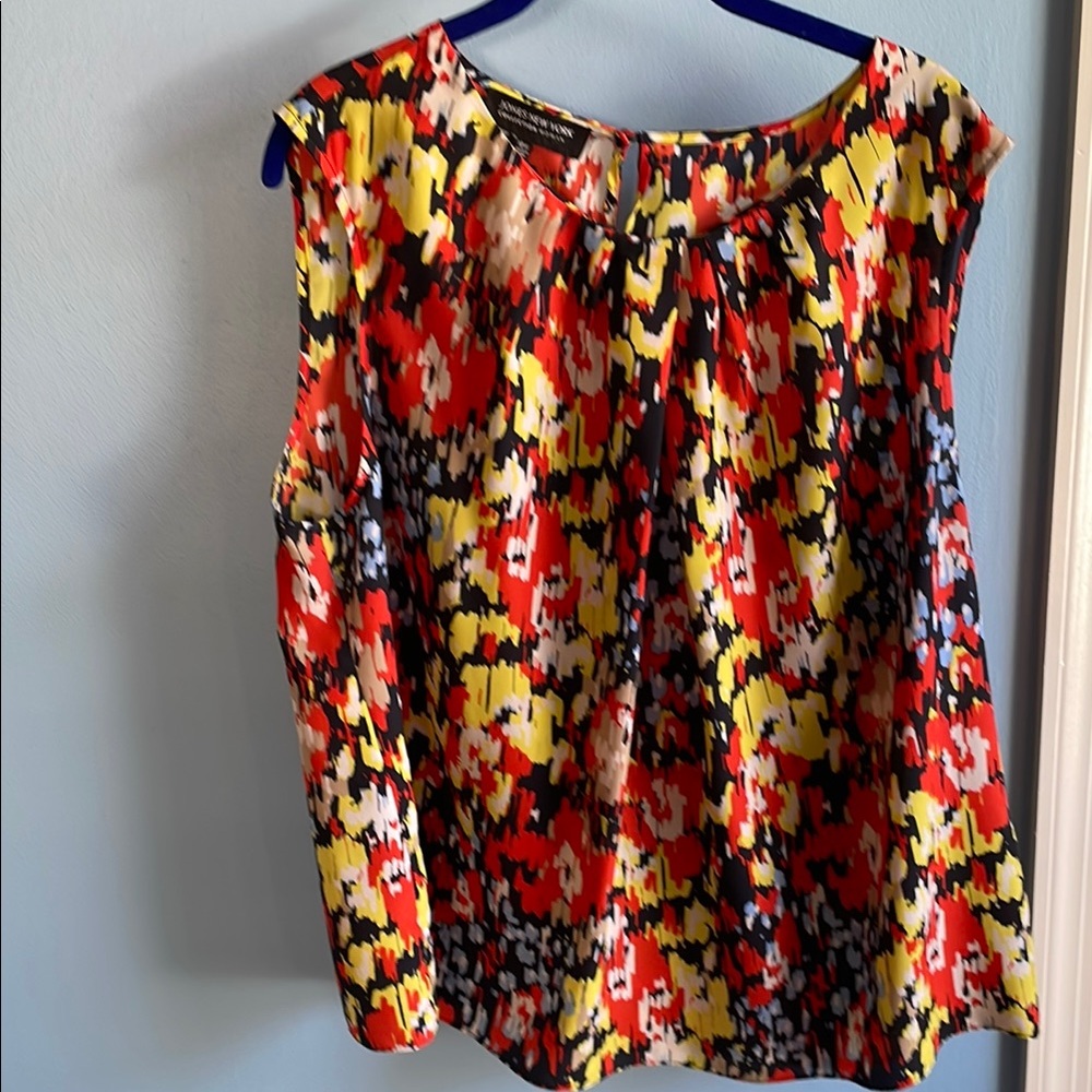 Colorful Sleeveless Women's Top